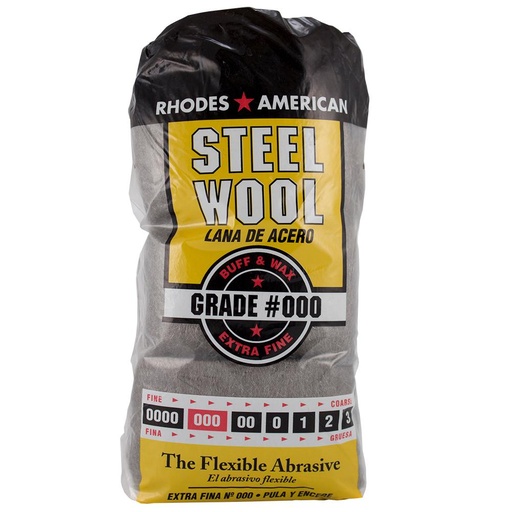 [TO-0371443] Homax Steel Wool #000 Extra Fine 106601