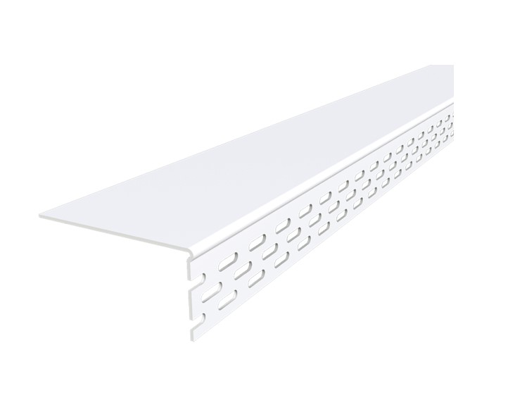Trim-Tex® PVC Oversized L Bead 54/68mm (#3611) - 3.0m