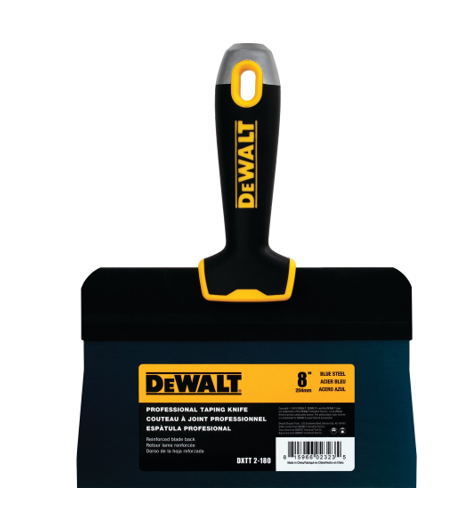 DeWalt® Blue Steel Big Back Taping Knife – 8”