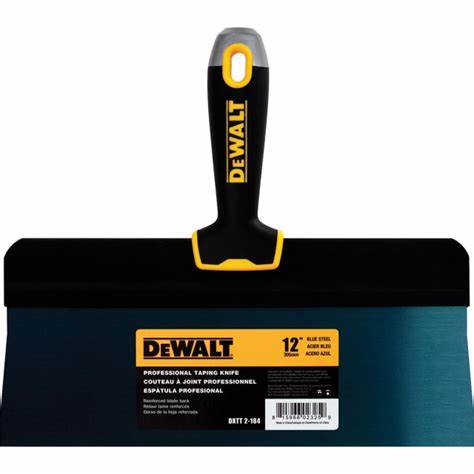 DeWalt® Blue Steel Big Back Taping Knife – 12”