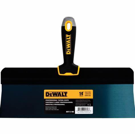DeWalt® Blue Steel Big Back Taping Knife – 14”