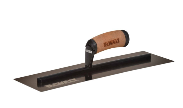 Dewalt 16 0.7mm Curved Trowel Gold S/S"