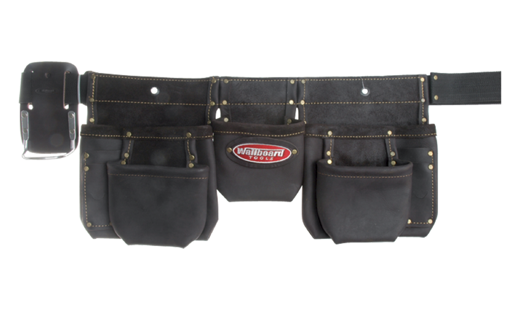 Wallboard Tools™ 5 Pocket Moccasin Nail Bag