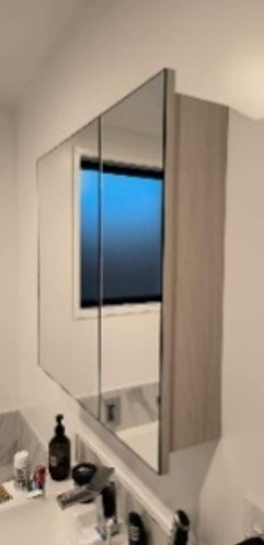 [BC1106] Bathroom Mirrored Cabinet