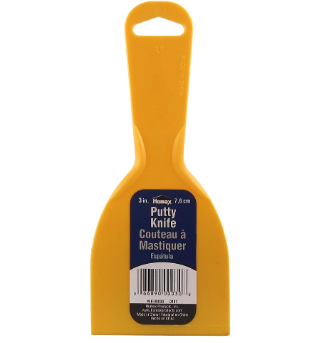 [TO-00030] Knife Putty Plastic 3In