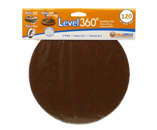 [AR50] Radius 360® Sanding Disc 120g - 5 PK