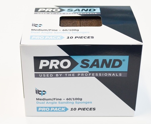 [AI11M-B] Prosand® Dual Angle Sponge - Med/Fine - Pro Pack 10