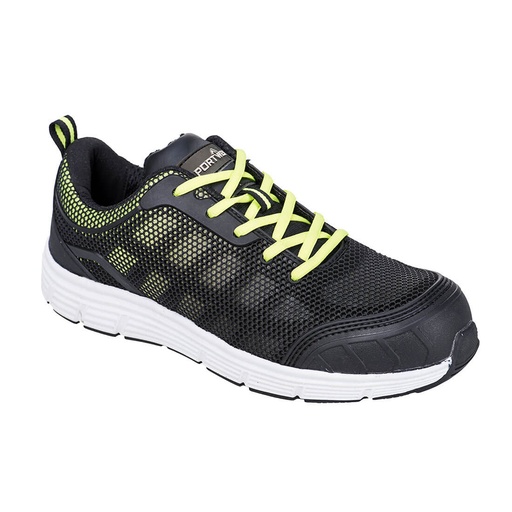 [PW-FT15BGN42-8] Portwest Tove Trainer Grn/Blk 42 / 8