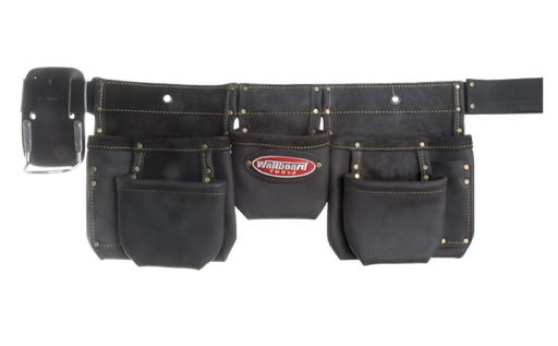 [WBT-BT-125-4M] Wallboard Tools™ 5 Pocket Moccasin Nail Bag