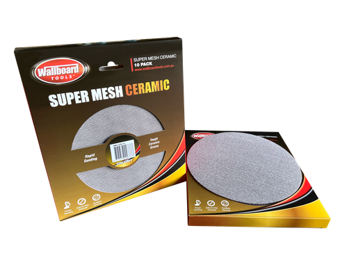 [WBT-SMC-150-10] Wallboard Tools™ Super Mesh Ceramic 225mm - 150g - 10 Pk